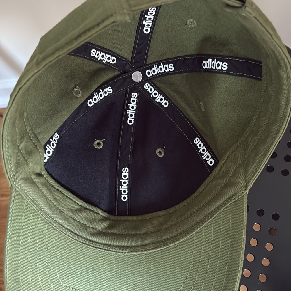 Green Adidas Hat . - Picture 5 of 7
